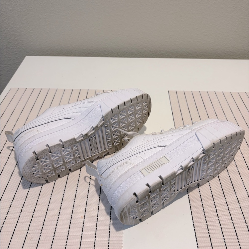 PUMA Mayze Classic Sneakers - White - 6.5 - Picture 6 of 15